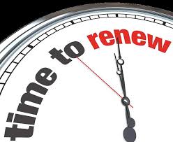 A clock face with "time to renew" prompts action—perfect for a Louisiana immigration lawyers or deportation law firm campaign.